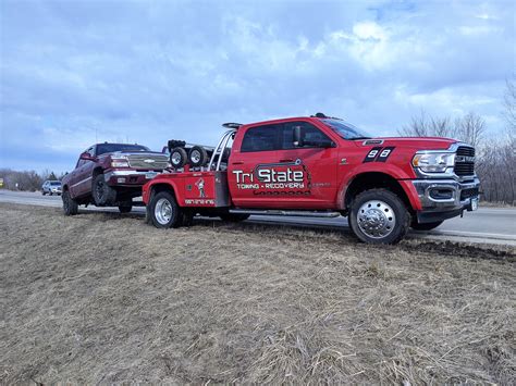 Tri state towing - Tri-State Towing and Wrecking, Greeley, Colorado. 524 likes. Tri-State Towing is a new business based in Greeley, CO. We will have two wreckers to either recove